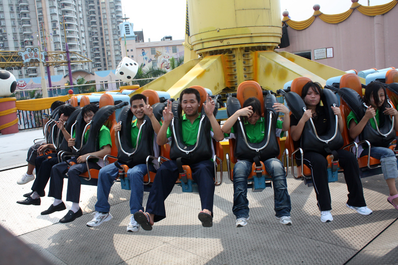 天派包装游园活动之摩天旋转轮