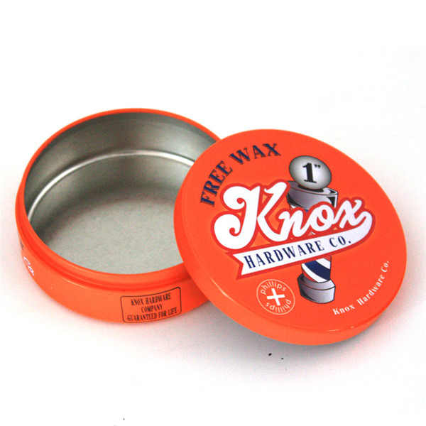 圆形面霜铁罐定制