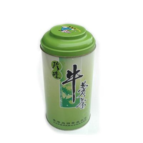 天山绿茶铁盒