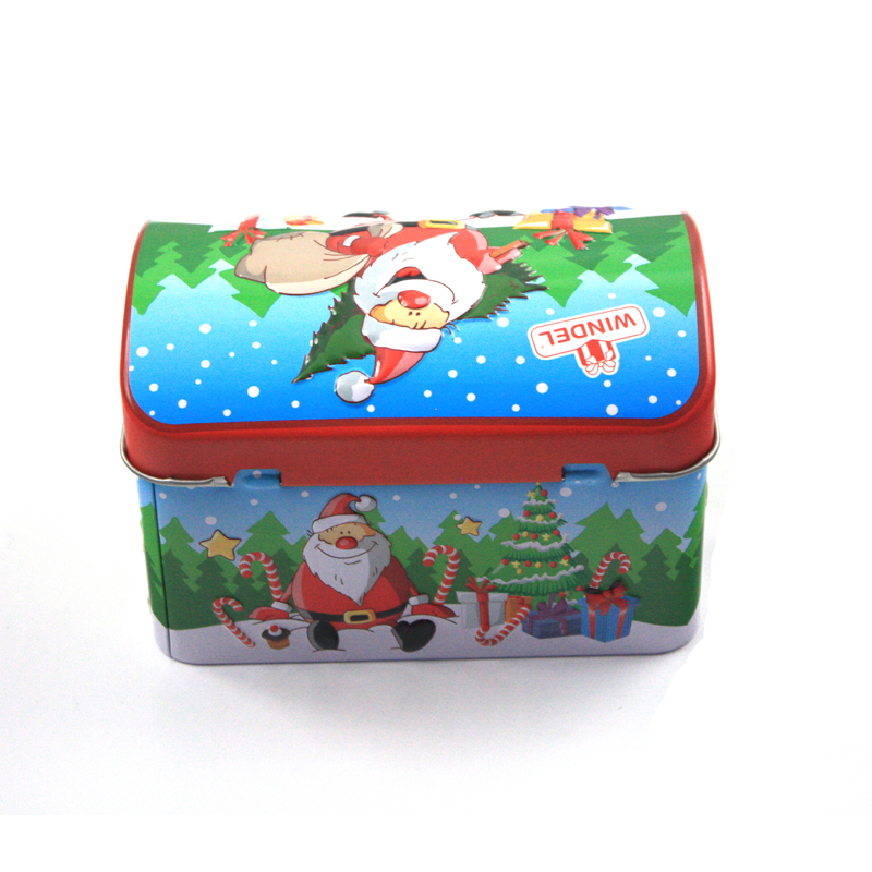 带锁扣儿童玩具礼品包装盒 儿童礼品包装可爱小铁盒