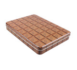 工厂定制生产方形大号巧克力马口铁包装盒
