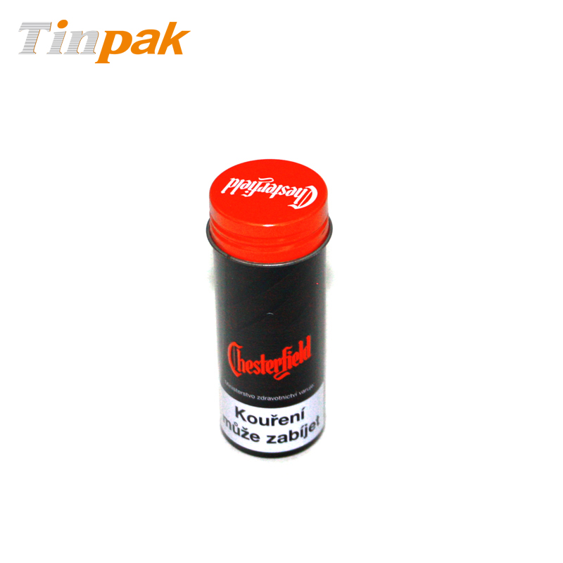 仿Chesterfield风格马口铁烟草罐 厂家支持来图来样定制生产